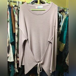 Free People Beach Brigg Ribbed Sweater New Without Tags